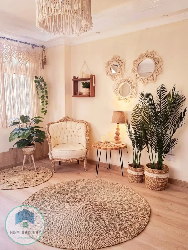 1502 Round Halfa rugs shape 3