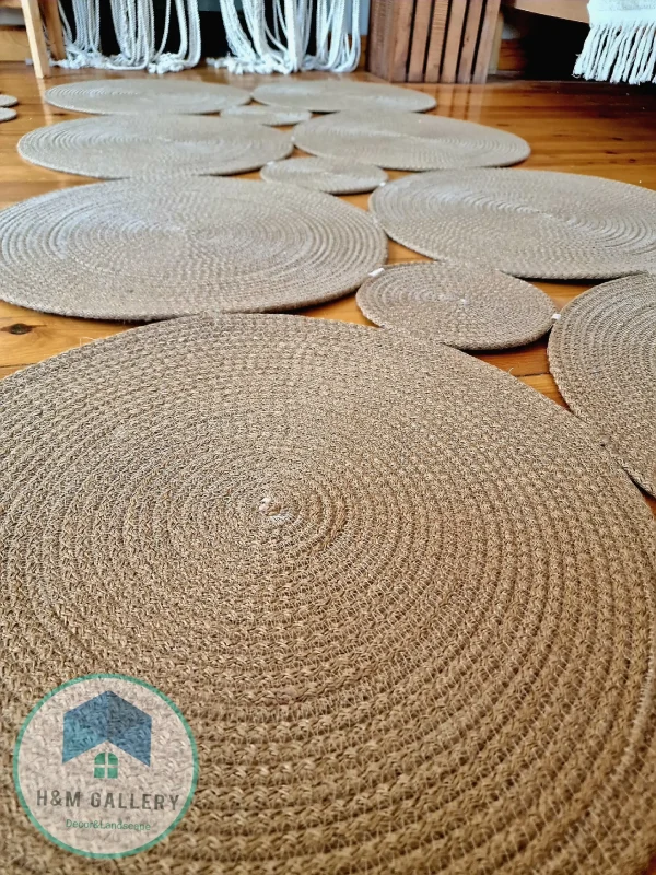 Rectangular & square Jute rug shape 2