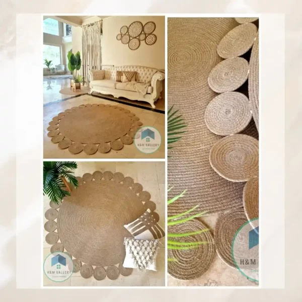 Round jute rug shape2