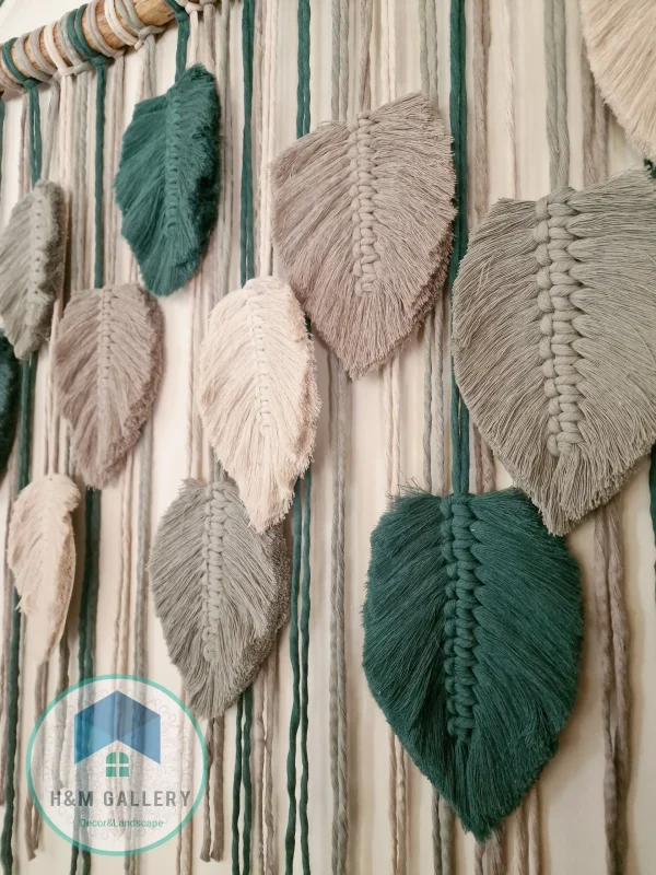 Feather macrame shape8