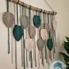 Feather macrame shape8