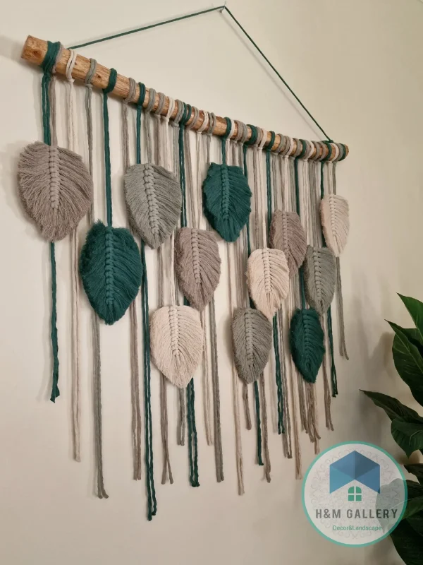 Feather macrame shape8