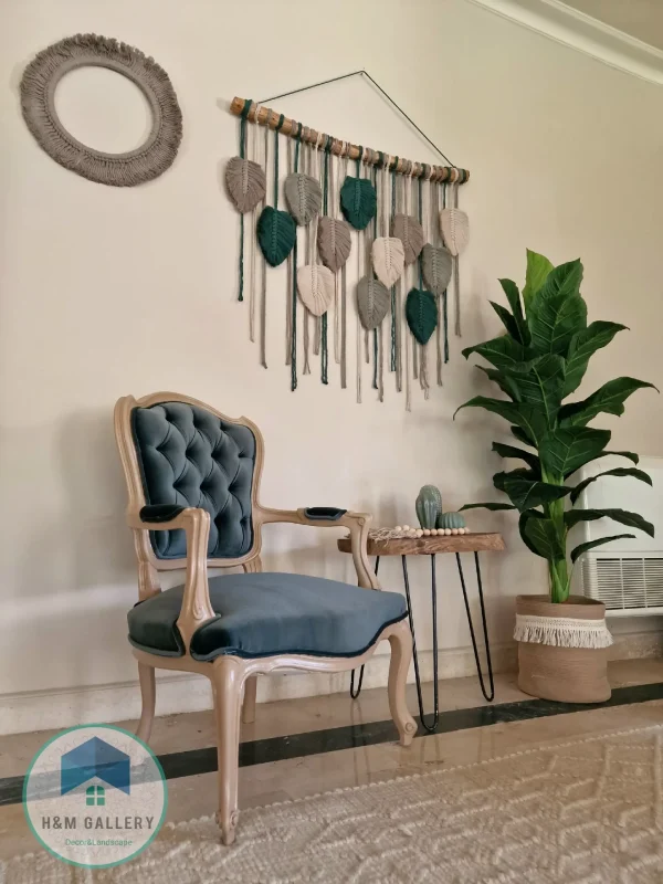 Feather macrame shape8