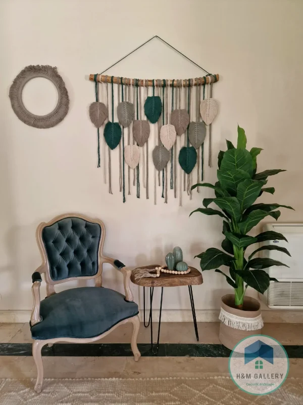 Feather macrame shape8