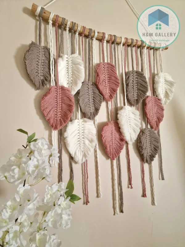 Feather macrame shape7