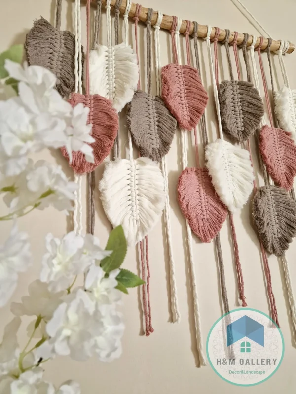 Feather macrame shape7