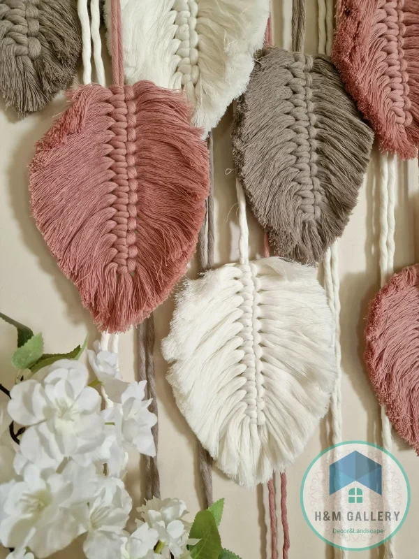 Feather macrame shape7