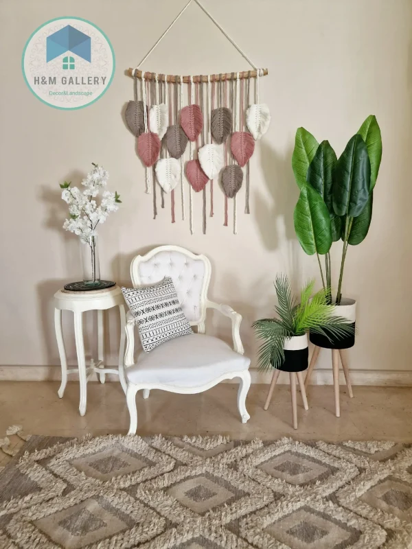 Feather macrame shape7