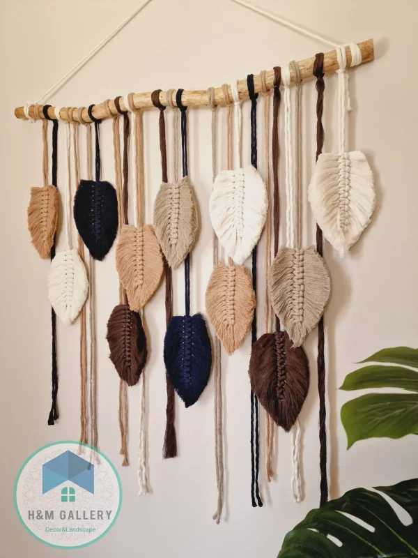 Feather macrame shape6