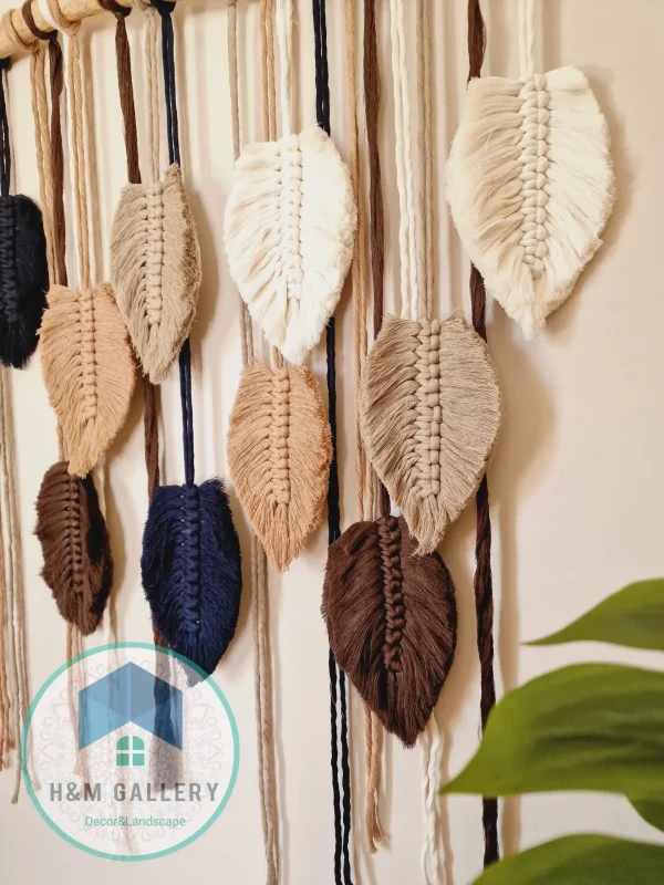 Feather macrame shape6