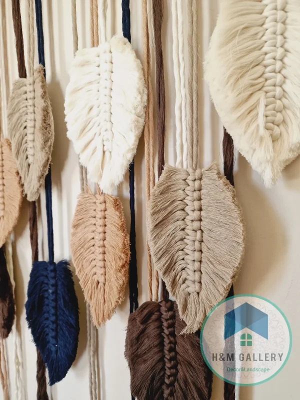 Feather macrame shape6
