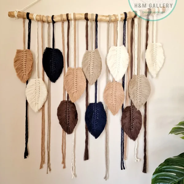 Feather macrame shape6