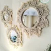 Macrame Mirror set shape9
