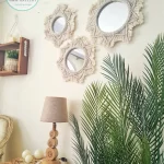 Macrame Mirror set shape9