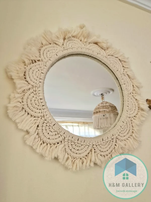 Macrame Mirror shape11