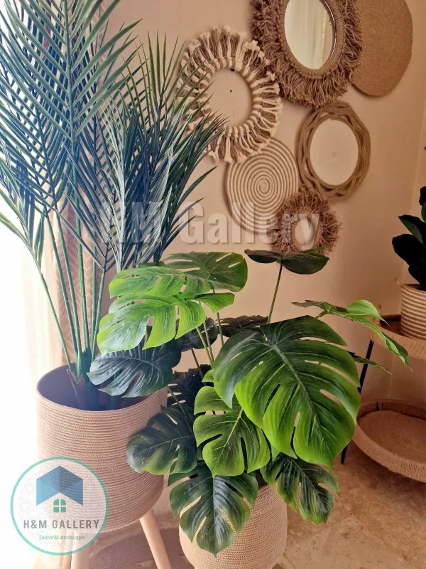 pot 10027 Plant pot with wooden stand shape8