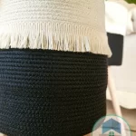 Plant pot with wooden stand shape5