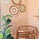 jute & cotton wall decor shape13