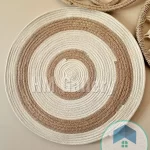 jute & cotton wall decor shape13