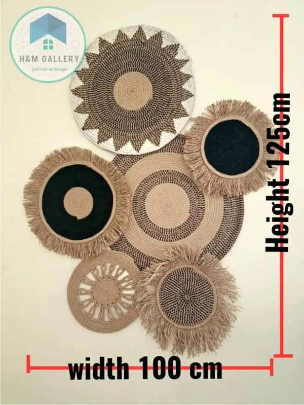 jute & cotton wall decor shape2