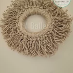 jute & cotton wall decor shape11