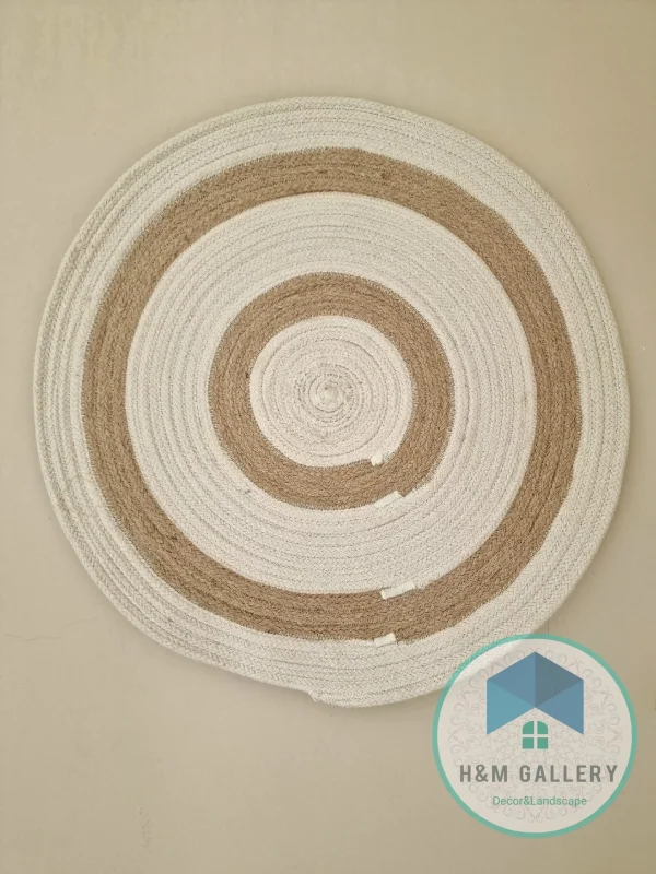 jute & cotton wall decor shape11