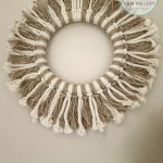 jute & cotton wall decor shape11