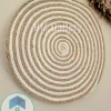 jute & cotton wall decor shape11