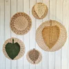 bambo&cotton feather wall decorations shape9 set