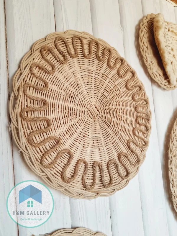 bambo&cotton feather wall decorations shape9 set