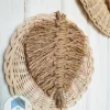 bambo&cotton feather wall decorations shape9 set