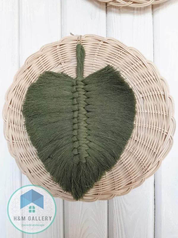 bambo&cotton feather wall decorations shape9 set