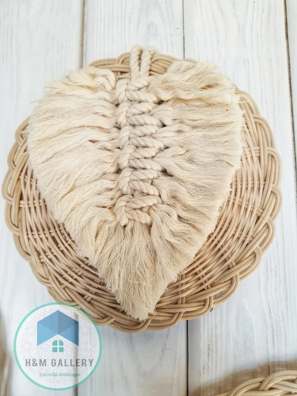 bambo&cotton feather wall decorations shape9 set