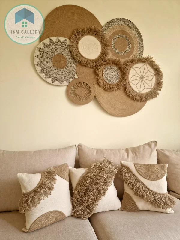 jute & cotton wall decor shape1