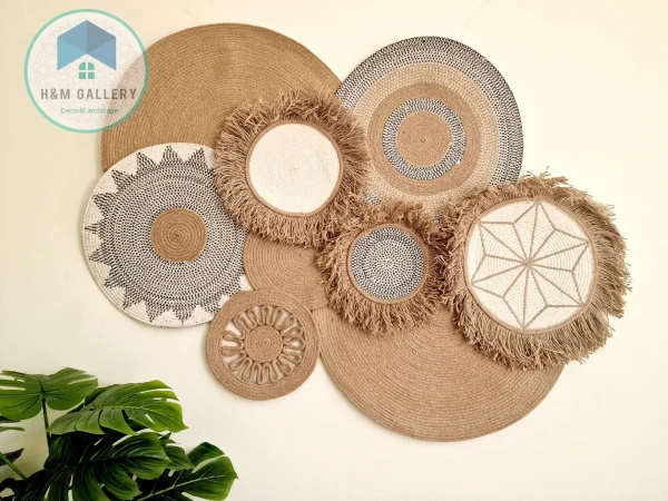 jute & cotton wall decor shape1