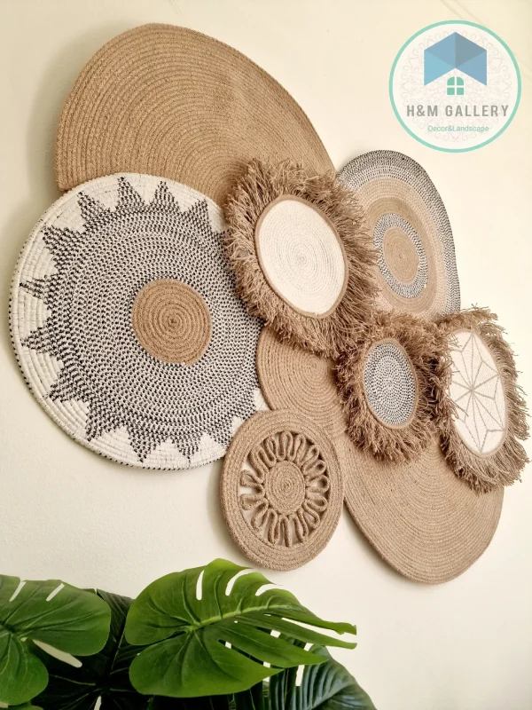 jute & cotton wall decor shape1