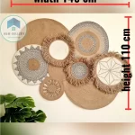 jute & cotton wall decor shape1
