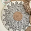 jute & cotton wall decor shape1