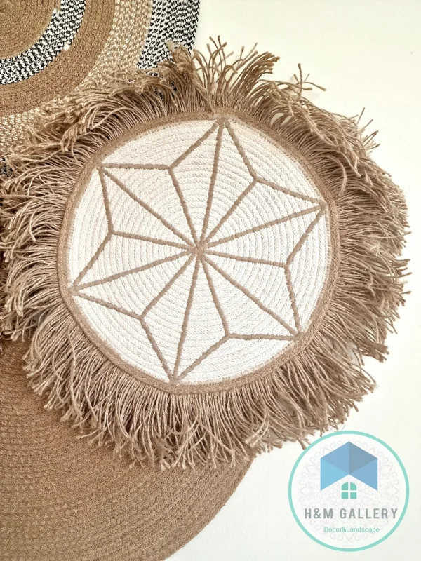 jute & cotton wall decor shape1