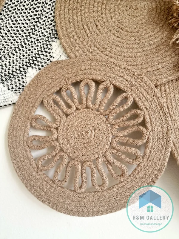 jute & cotton wall decor shape1