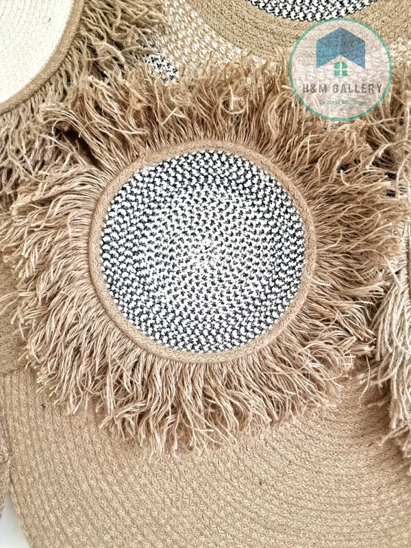 jute & cotton wall decor shape1