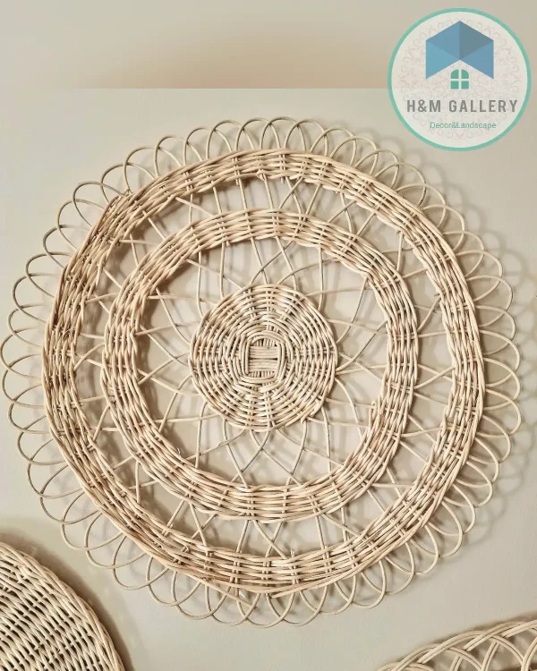 bambo wall decorations shape3 set