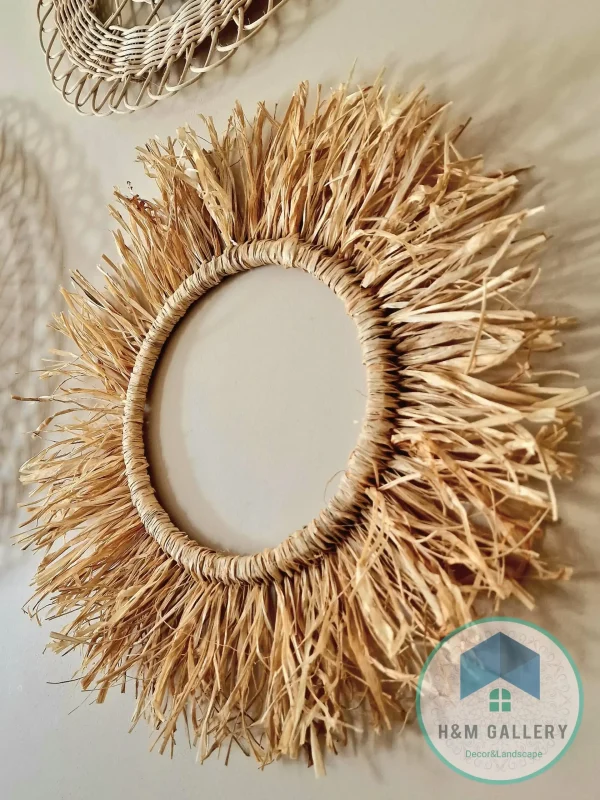 bambo wall decorations shape3 set