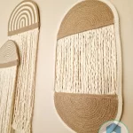 jute & cotton wall decor shape15