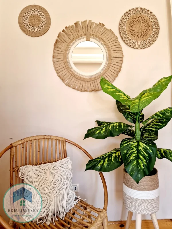 wall decor 80 jute & cotton wall decor shape14