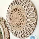 jute & cotton wall decor shape14