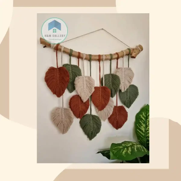 Feather macrame shape24
