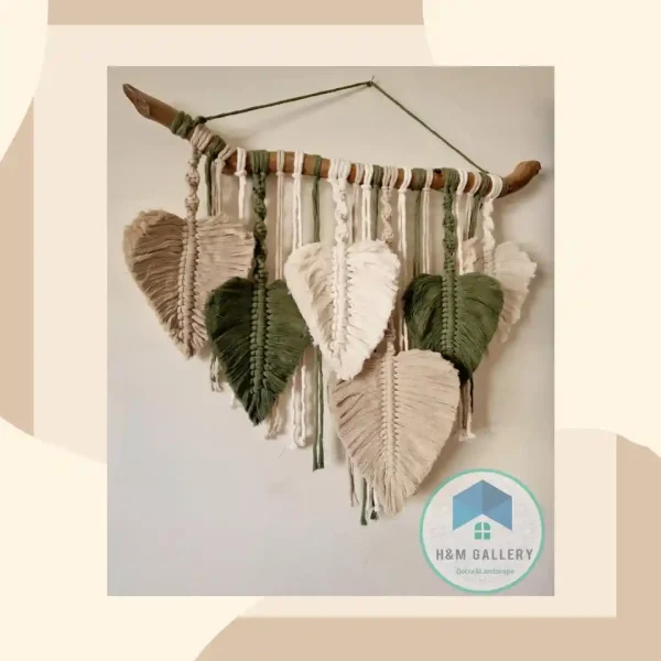 Feather macrame shape16