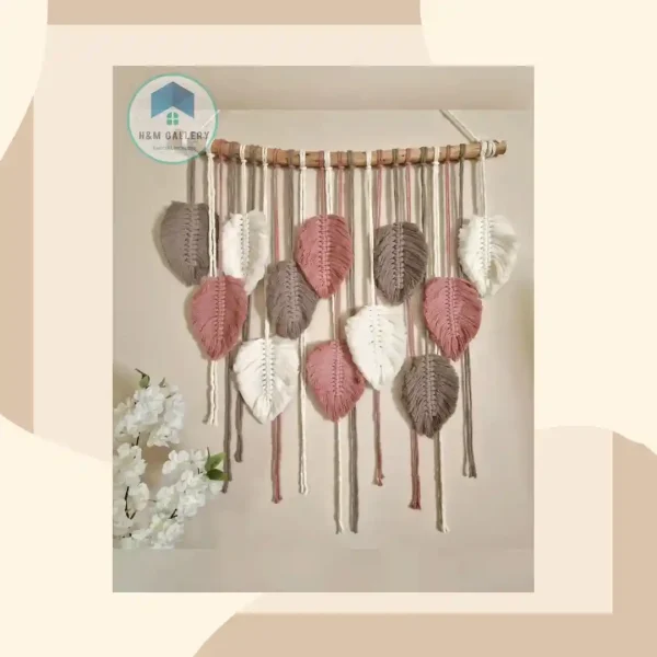 Feather macrame shape7