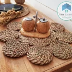 halfa flower placemat shape 12